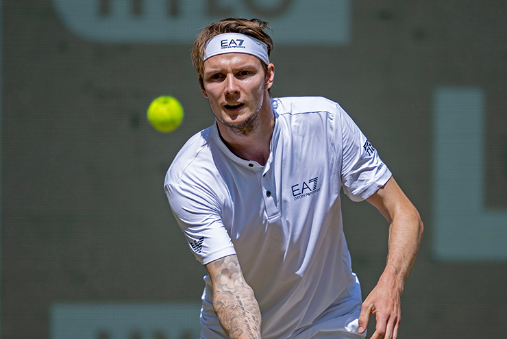 Video tennis Rublev - Bublik: Kịch tính 3 set, đăng quang lịch sử (Chung kết Halle Open)