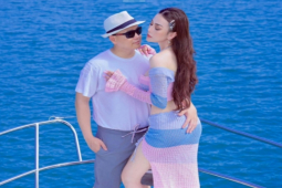 Sau 1 tuần kết hôn, Phương Oanh và Shark Bình lộ loạt ảnh tình tứ trên du thuyền