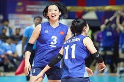 Thể thao - Dàn "chân dài" bóng chuyền nữ VN gây “sốt” giải châu Á, Thanh Thúy xứng danh thủ lĩnh