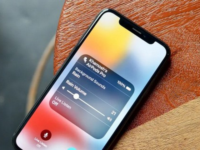 Cách bật ”Tiếng ồn trắng” trên iPhone giúp người dùng thổi bay căng thẳng
