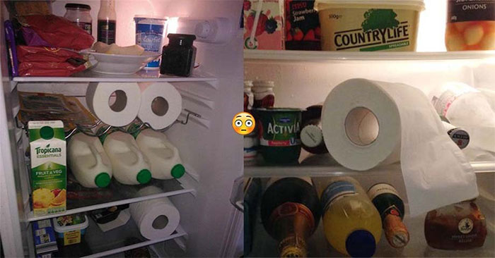 Đặt cuộn giấy trong tủ lạnh bạn sẽ thu được lợi ích bất ngờ - 1