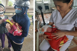 Tin tức trong ngày - Bé trai 2 ngày tuổi bị bỏ rơi dưới chân cầu