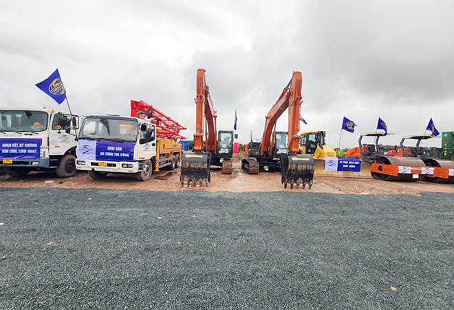 Chính thức khởi công tuyến đường Vành đai 4 trị giá 85.000 tỷ đồng đi qua Ocean City &amp; Mega Grand World Hà Nội