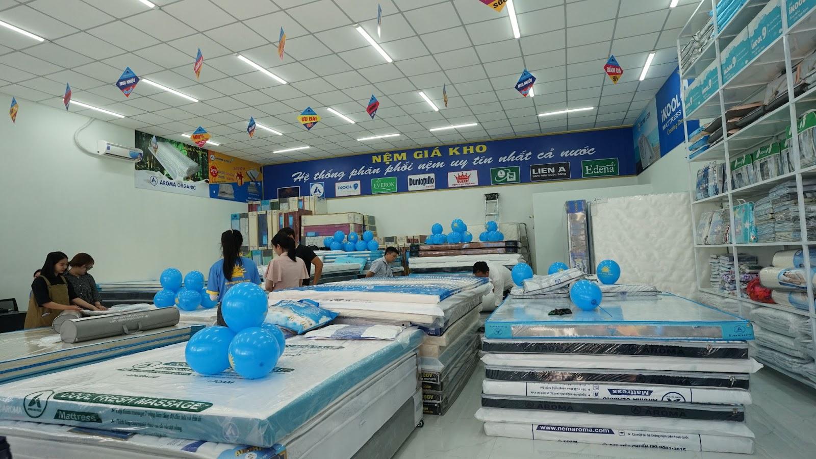 Hệ thống nệm giá kho phủ sóng 120 cửa hàng toàn quốc - 2
