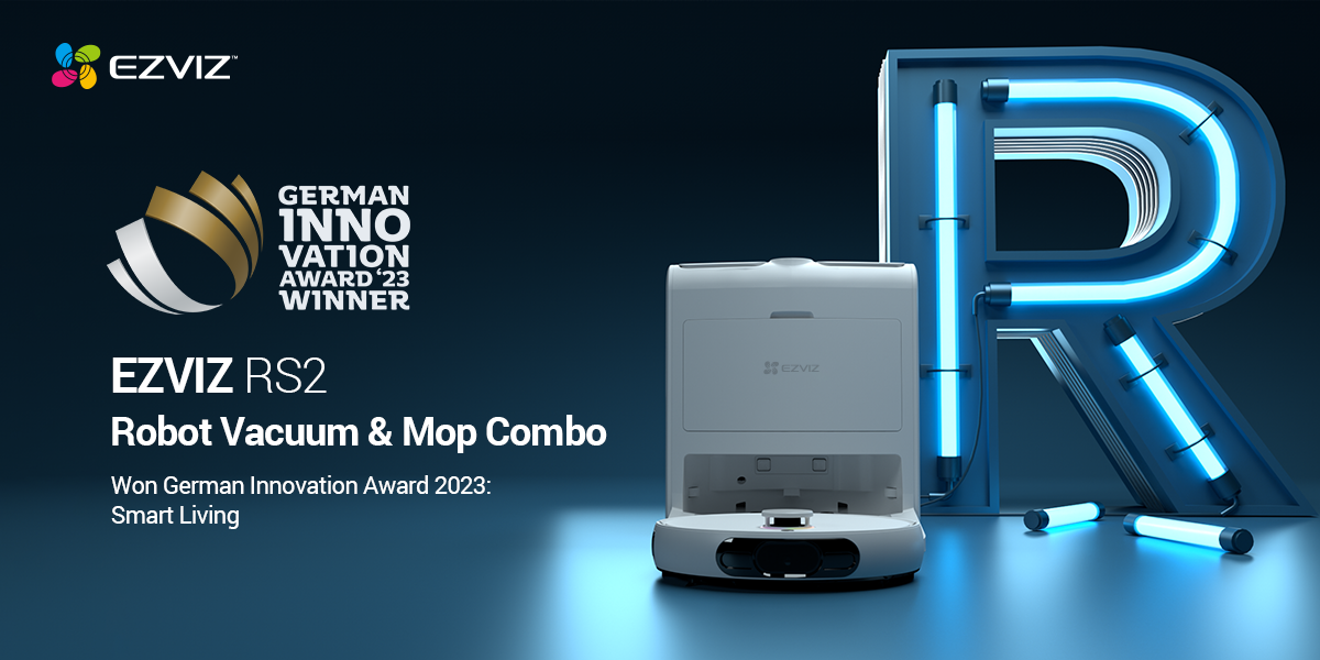 Robot hút bụi lau nhà mới nhất của EZVIZ thắng giải thưởng Đức 2023 - 1