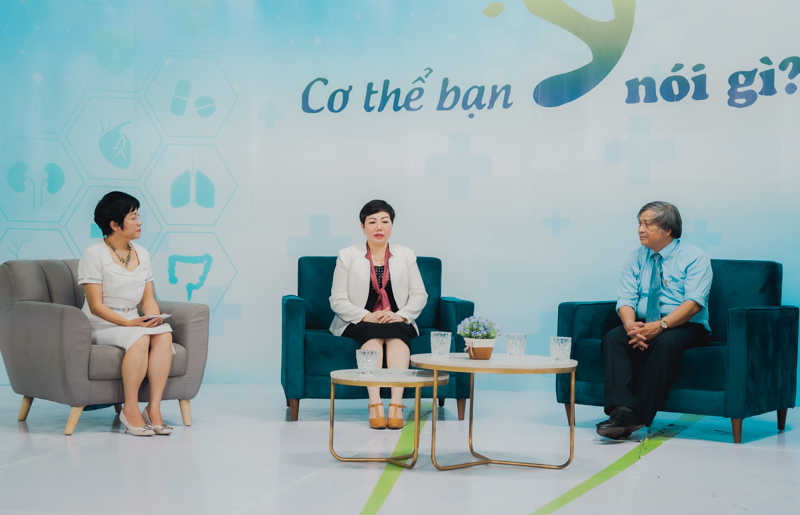 NKH Nguyễn Phương Dung chia sẻ trong chương trình Cơ thể bạn nói gì - VTV2