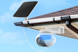 Độc đáo camera giám sát hỗ trợ SIM 4G, sạc bằng năng lượng mặt trời