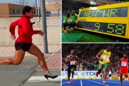 Thể thao - Chạy giày cao gót phá kỷ lục 100m, vua tốc độ mới sau 30 năm ở nước Anh