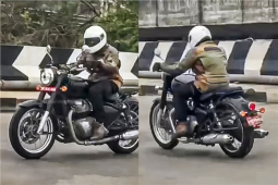 Thế giới xe - Lộ ảnh thử nghiệm xế cổ điển Royal Enfield Classic 650