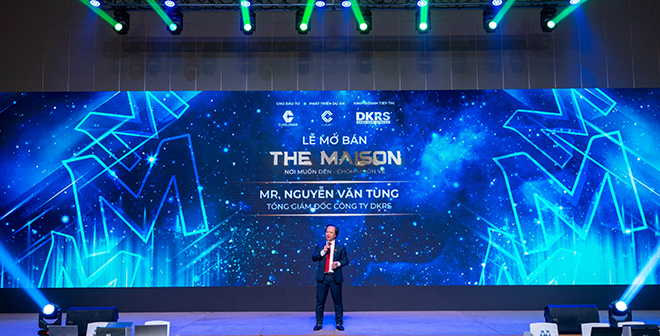 Ông. Nguyễn Văn Tùng - Đại diện đơn vị Kinh doanh Tiếp thị DKRS phát biểu tại sự kiện