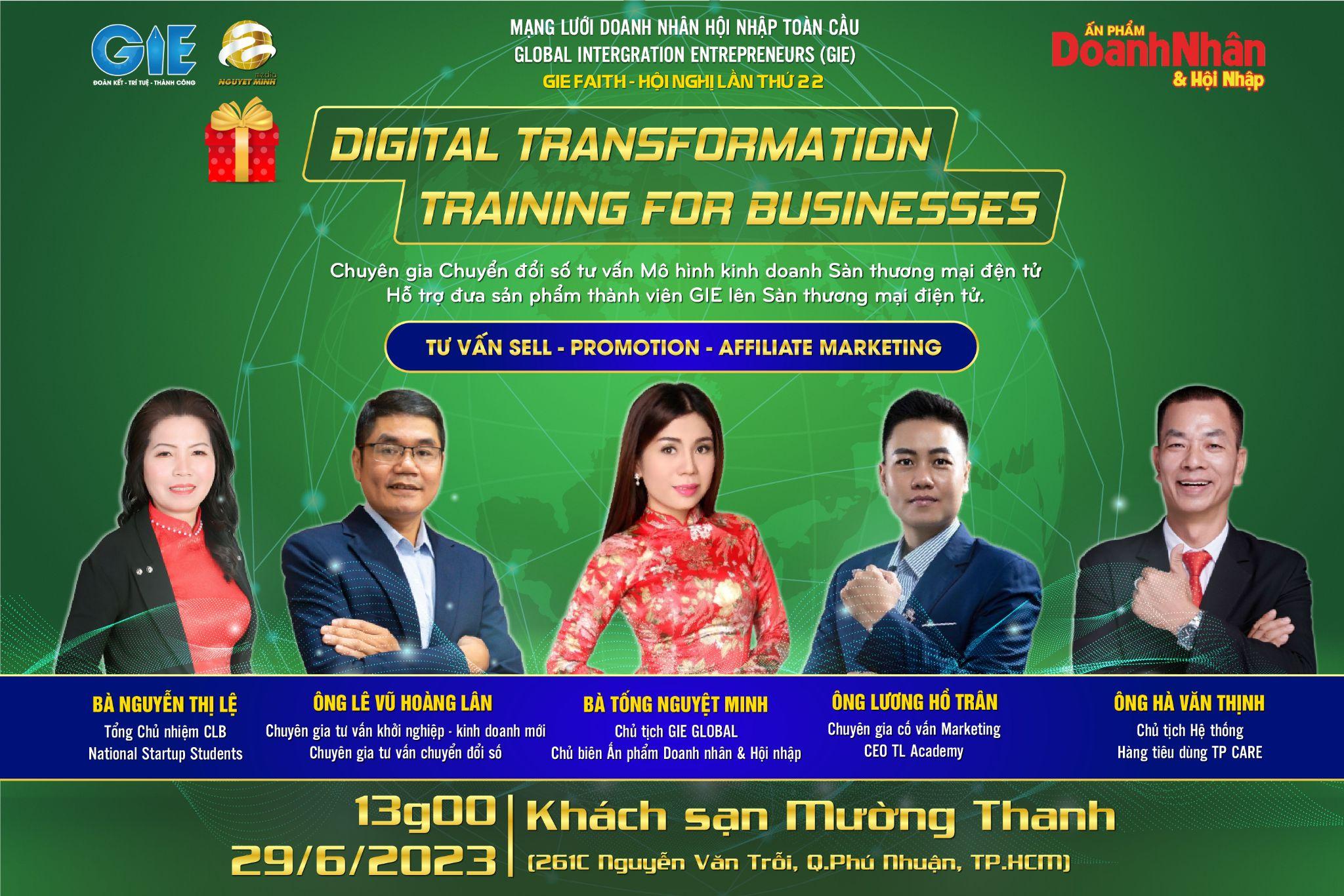 Các doanh nghiệp tham gia GIE có nhiều cơ hội cùng hợp tác phát triển