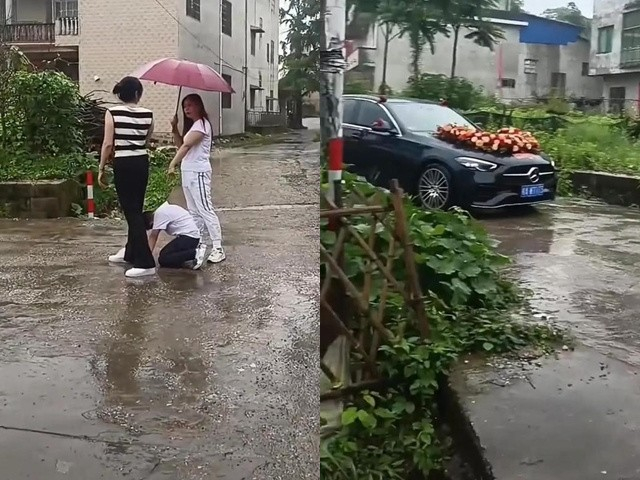 Bạn trẻ - Cuộc sống - Bị bỏ rơi từ lúc lọt lòng, bé trai 9 tuổi quỳ trước xe cưới của bố để xin giấy khai sinh