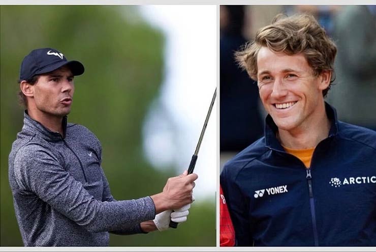 Ruud và Nadal hay đánh golf với nhau