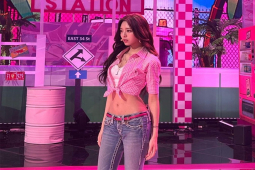 Thời trang - Tỷ lệ cơ thể "đẹp không tưởng" của cô gái Hàn Quốc 19 tuổi khi mặc quần trễ