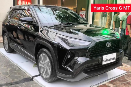 Cận cảnh Toyota Yaris Cross 2023 bản rẻ nhất giá 554 triệu đồng
