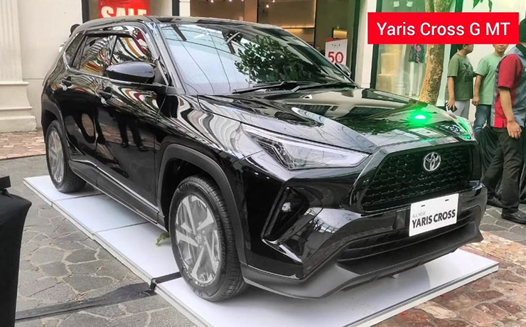 Cận cảnh Toyota Yaris Cross 2023 bản rẻ nhất giá 554 triệu đồng - 1