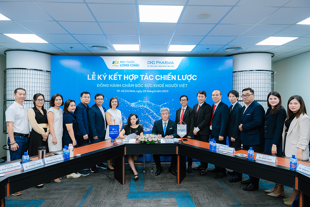 Chuỗi nhà thuốc FPT Long Châu và Công ty Dược Hậu Giang đã ký hợp tác chiến lược