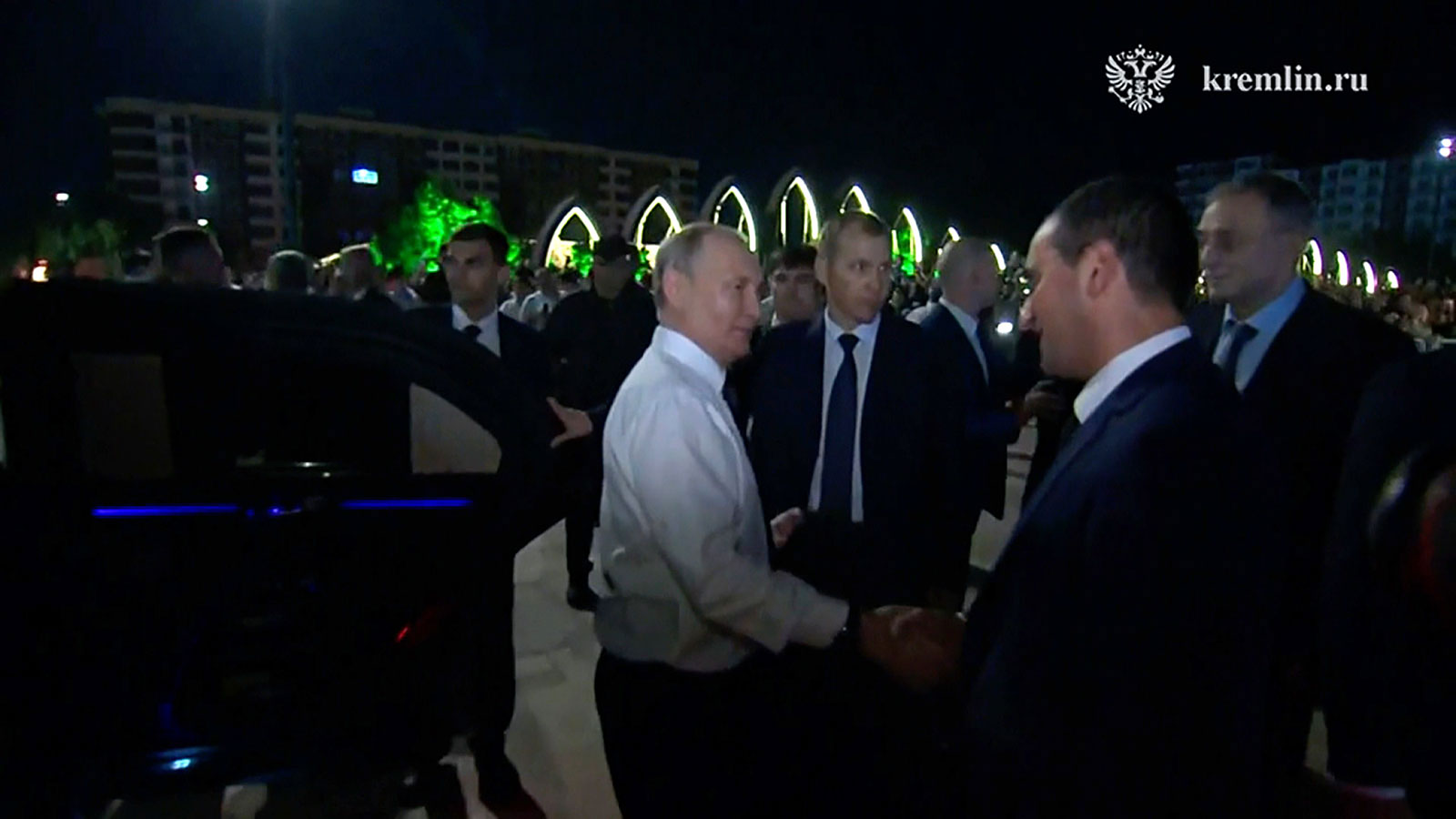 Tổng thống Nga Vladimir Putin có chuyến thăm Cộng hòa Dagestan thuộc Nga hôm 28/6. Ảnh: Điện Kremlin.
