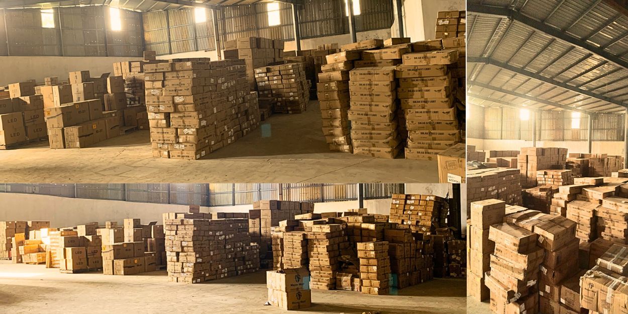 Kho hàng Công ty TNHH HaHu Việt Nam