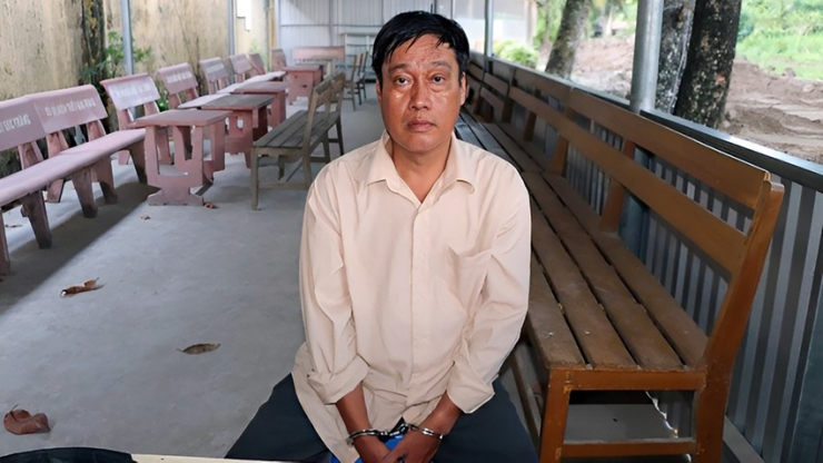 Năm 1994, Nghĩa bị tuyên phạt 5 năm tù tội hiếp dâm, nhưng đối tượng không chấp hành án mà bỏ trốn khỏi địa phương. Ảnh: CA