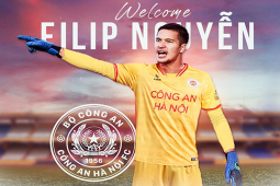 CLB Công an Hà Nội chính thức công bố thủ môn Việt kiều Filip Nguyễn