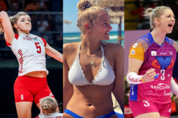 Thể thao - 2 "chân dài" bóng chuyền cao hơn 2m góp công hạ đội tuyển có mỹ nhân Hanna