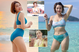 Thể thao - Nữ nha sĩ trở thành hot girl chạy bộ, khoe ảnh bikini nóng bỏng bên biển