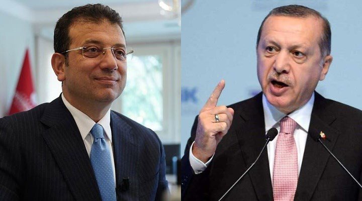 Ông&nbsp;ông Erkem Imamoglu (trái) được cho là đối thủ nặng ký của ông Tayyip Erdogan trong cuộc bầu cử tổng thống dự kiến diễn ra vào năm 2028. Ảnh: Yurtgazetesi