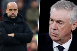 Bóng đá - Pep &quot;ghen tị&quot; vì Real có lịch thi đấu dễ hơn Man City, Ancelotti phản bác