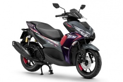 Ra mắt Yamaha AEROX 155 2024 với bản màu tím "thủy chung" bắt mắt