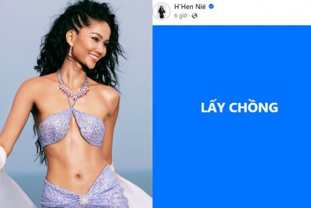 H'Hen Niê bất ngờ thông báo "lấy chồng"?