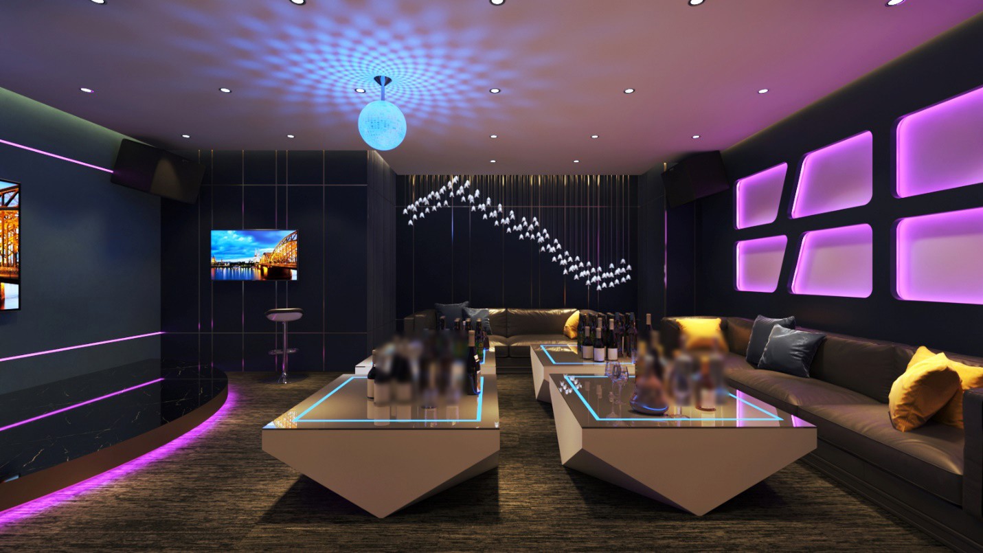 Phối cảnh tiện ích phòng giải trí tầng 03 dự án Happy One Central.