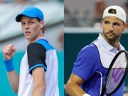 Thể thao - Sinner vượt thứ hạng Alcaraz, Dimitrov &quot;bay&quot; vào top 10 (Bảng xếp hạng tennis 1/4)