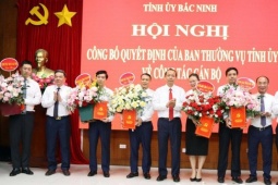 Tin tức trong ngày - Bắc Ninh bổ nhiệm, điều động nhiều cán bộ lãnh đạo chủ chốt