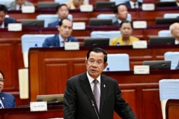 Thế giới - Ông Hun Sen chia tay Quốc hội Campuchia