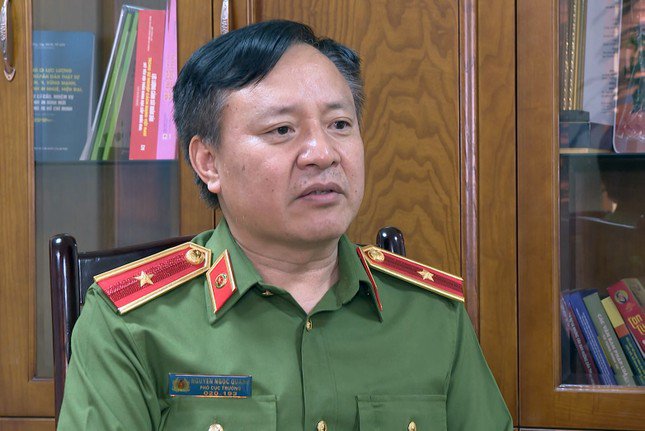 Thiếu tướng Nguyễn Ngọc Quang, Phó Cục trưởng Cục Cảnh sát điều tra tội phạm về ma túy.