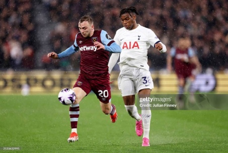 Trực tiếp bóng đá West Ham - Tottenham: Nghẹt thở cuối trận (Ngoại hạng Anh) (Hết giờ)