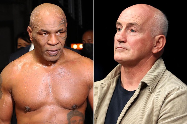 Tyson (trái) sẽ so tài đối thủ kém 30 tuổi vào 20/7 tại sân vận động AT&amp;T (Mỹ)