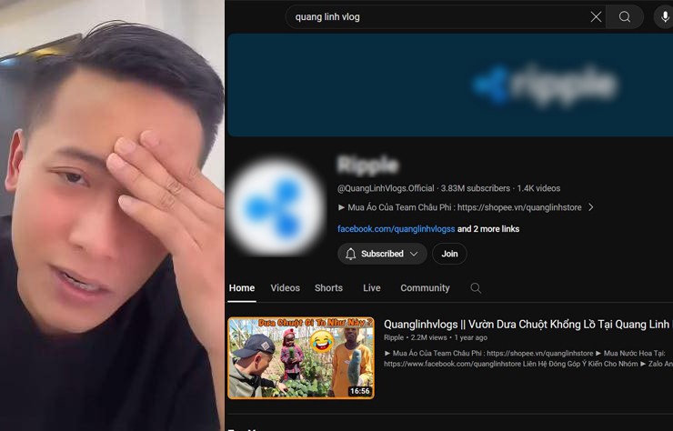 Sau Độ Mixi, đến lượt Quang Linh Vlogs bị mất kênh YouTube: Chuyện gì xảy ra? - 1