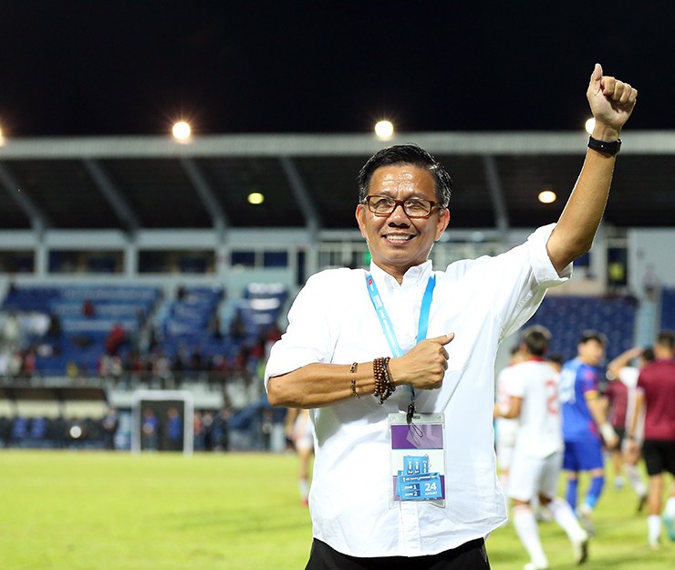 HLV Hoàng Anh Tuấn dẫn dắt U23 Việt Nam tham dự U23 châu Á 2024.