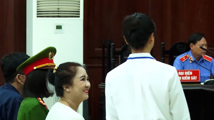 Bà Nguyễn Phương Hằng tại phiên xử phúc thẩm. Ảnh: TẤN LỰC