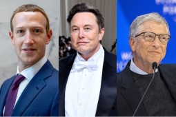 Công nghệ thông tin - Top tỷ phú giàu nhất thế giới: Bill Gates, Elon Musk, Mark Zuckerberg hạng bao nhiêu?