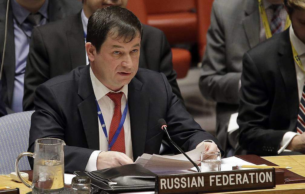 Phó Đại diện Thường trực thứ nhất của Nga tại Liên Hợp Quốc, ông&nbsp;Dmitry Polyansky.