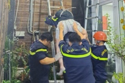 Tin tức trong ngày - Cứu người phụ nữ ngã từ tầng 3 lúc rạng sáng