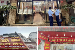 Kinh doanh - 3 cửa hàng vàng bạc ở Hà Nội bày bán công khai hàng ngàn sản phẩm nữ trang có dấu hiệu giả thương hiệu