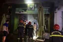 Tin tức trong ngày - Cháy tại một chi nhánh ngân hàng ở Quảng Trị