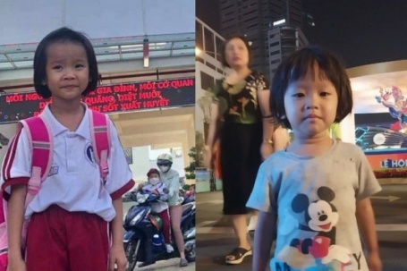 Mẹ khóc ròng tìm hai con mất tích ở phố đi bộ Nguyễn Huệ