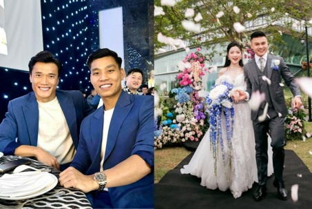 Dàn sao tại đám cưới Quang Hải: Văn Thanh, Bùi Tiến Dũng tuyên bố chắc nịch