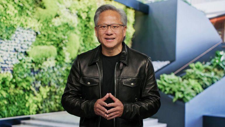 Tỷ phú Jensen Huang.