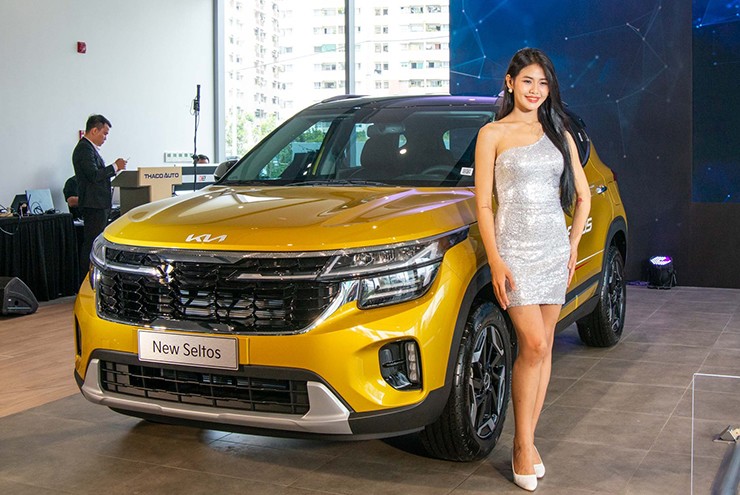 Ảnh thực tế mẫu xe Kia Seltos mới vừa được ra mắt thị trường Việt - 1